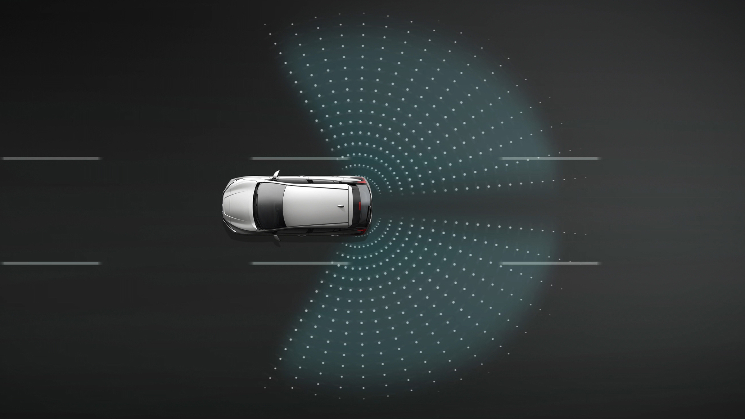 Nissan Leaf Autoplay - Blind spot warning illustration