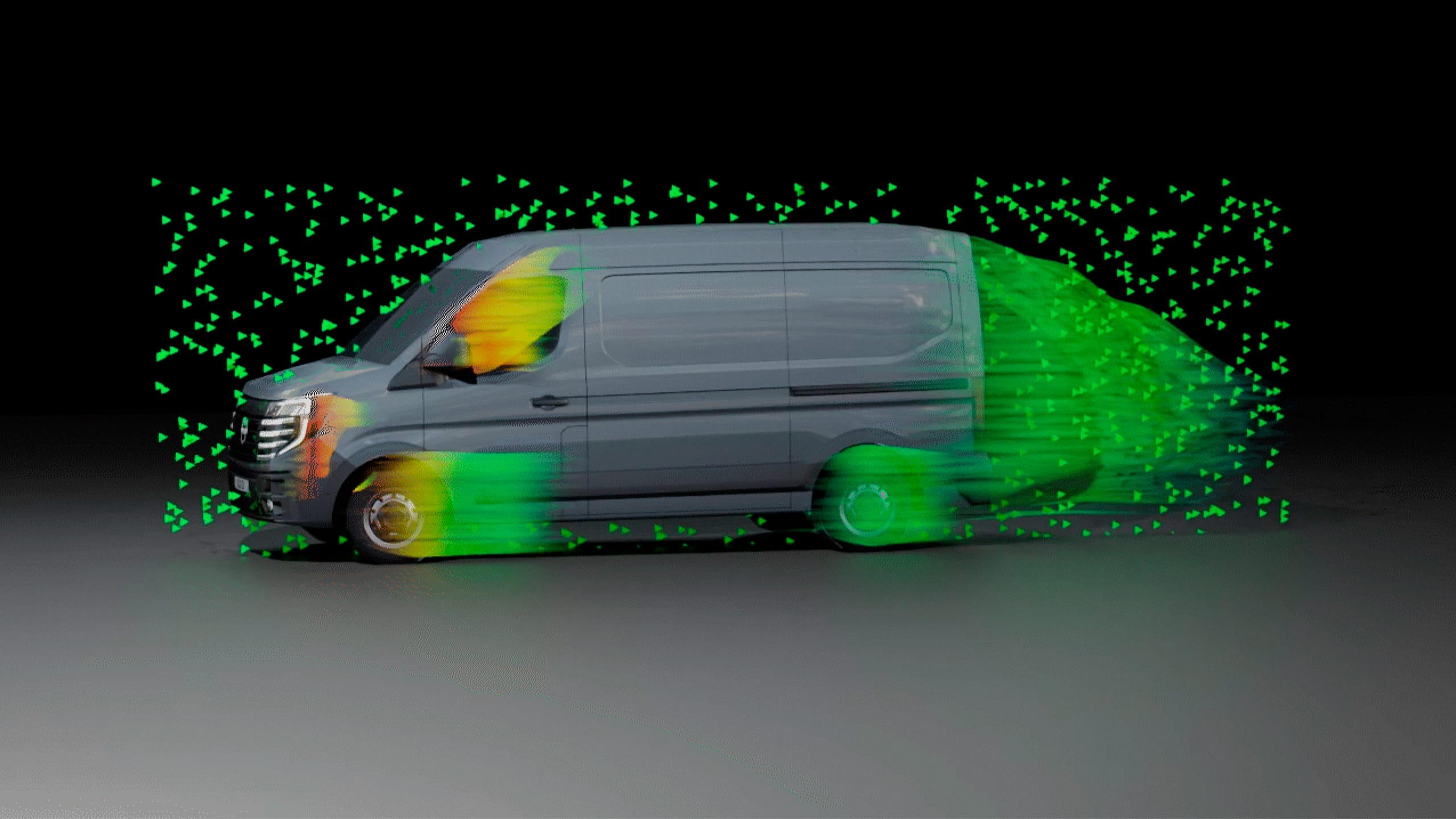 A Nissan Interstar továbbfejlesztett aerodinamikai bemutatója